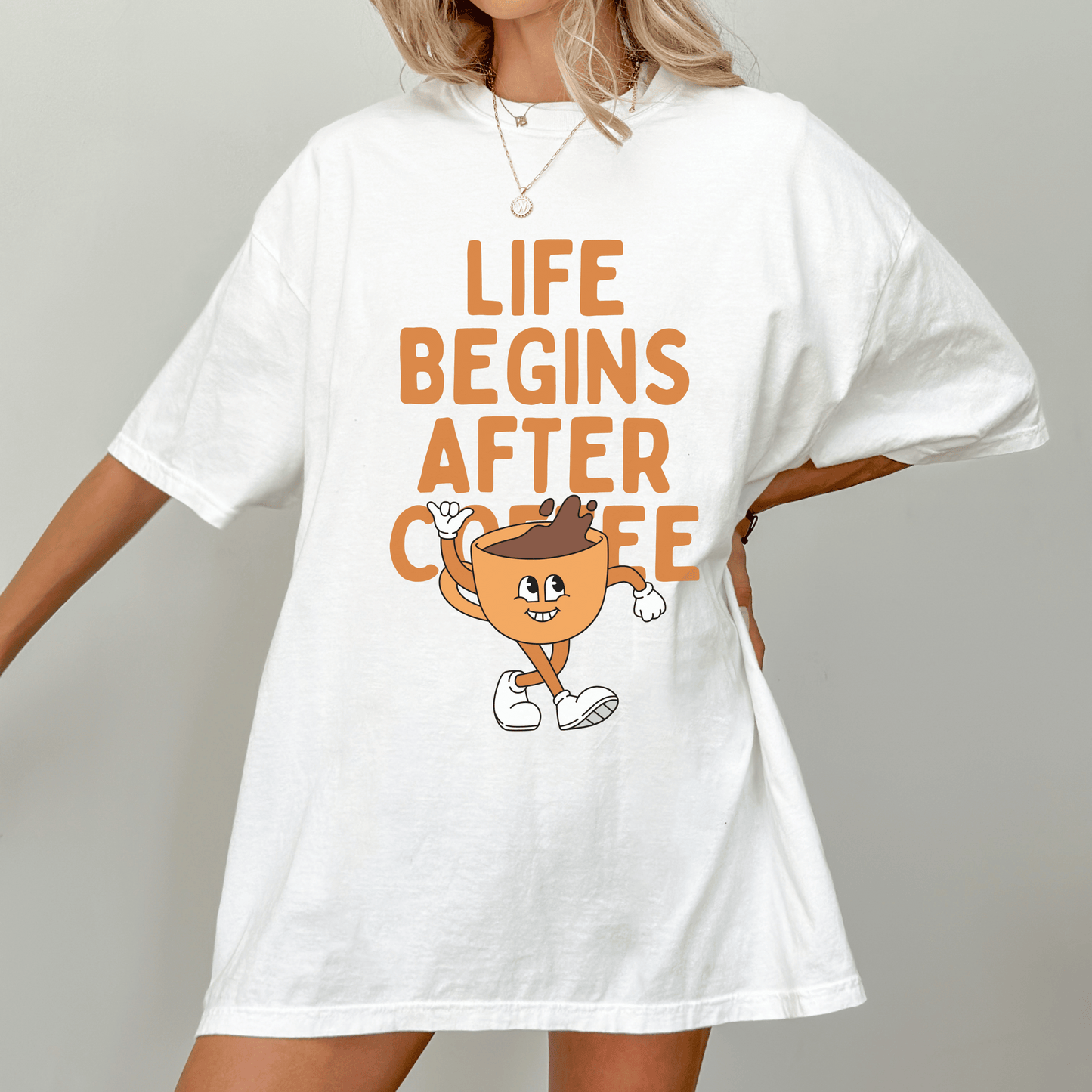 Life Begins After Coffee Tee