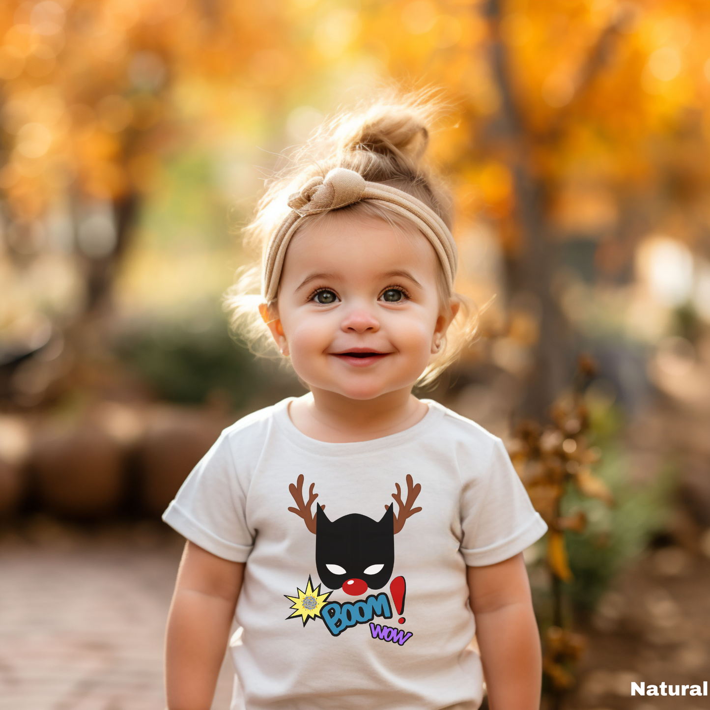 Reindeer Batman Toddler Tee