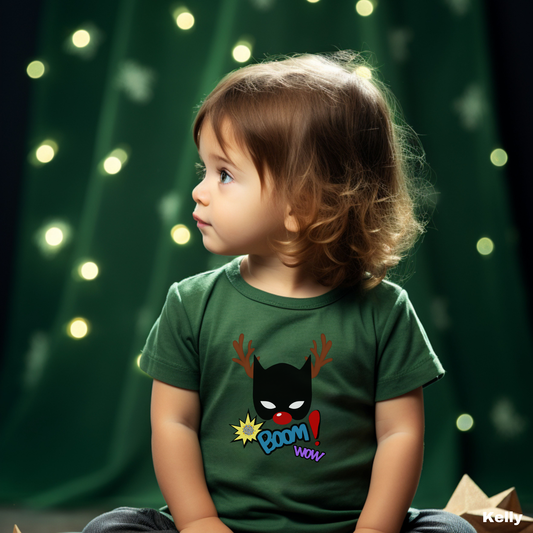 Reindeer Batman Toddler Tee