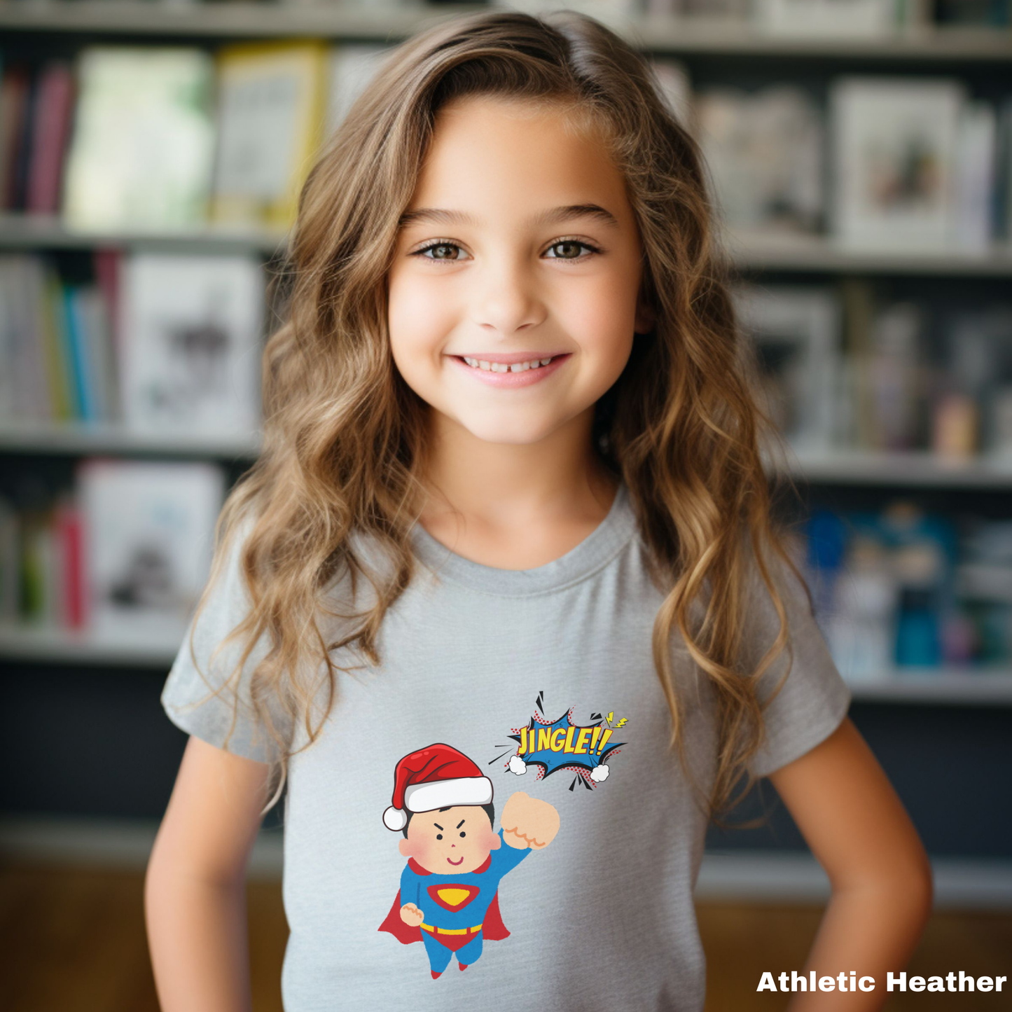 Christmas Super Hero Youth Tee