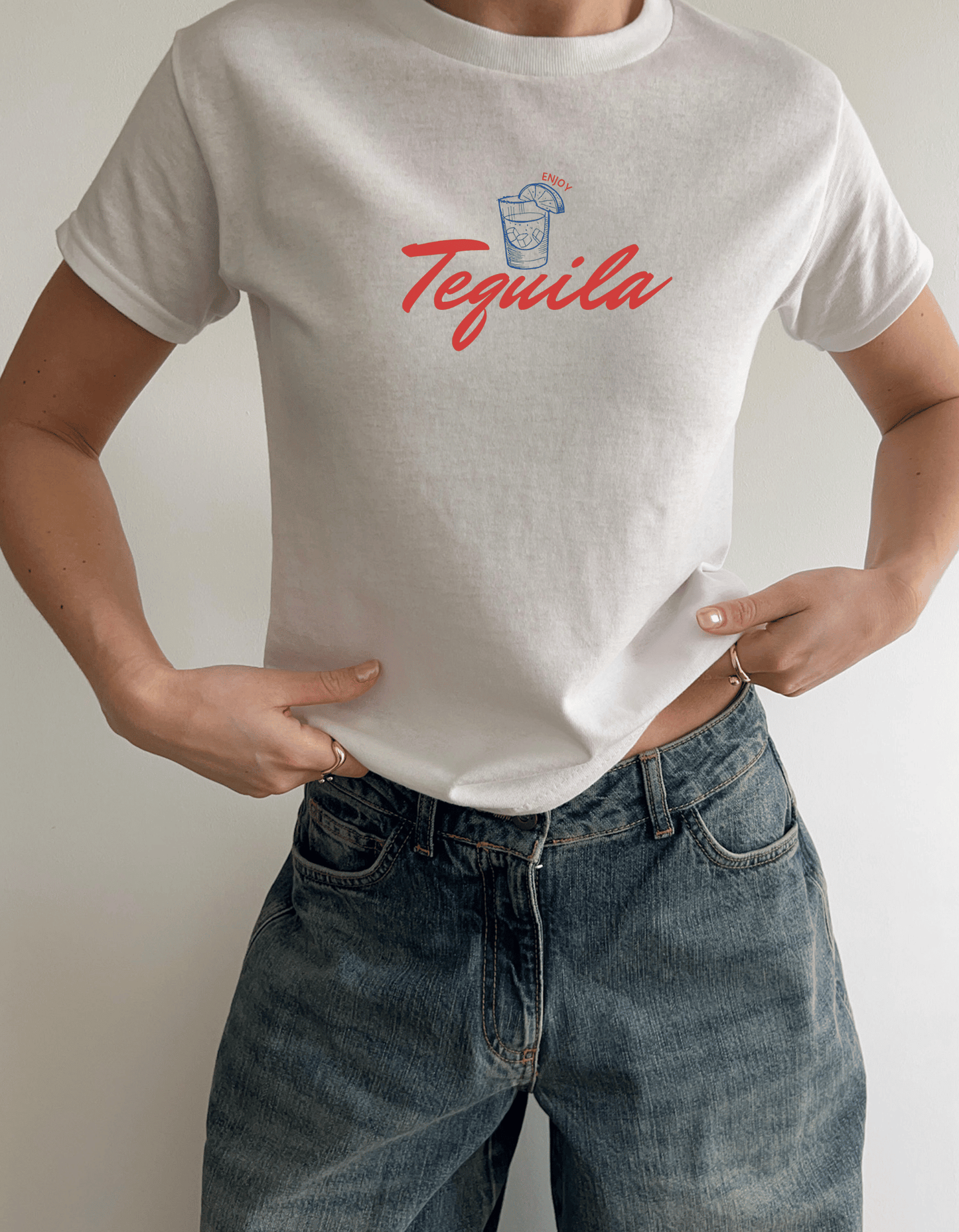 Tequila 90s Baby Tee