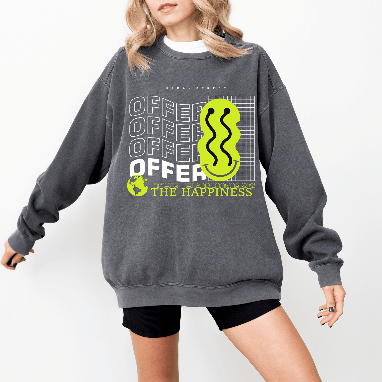 Offer the Happiness Streetwear Sweatshirt