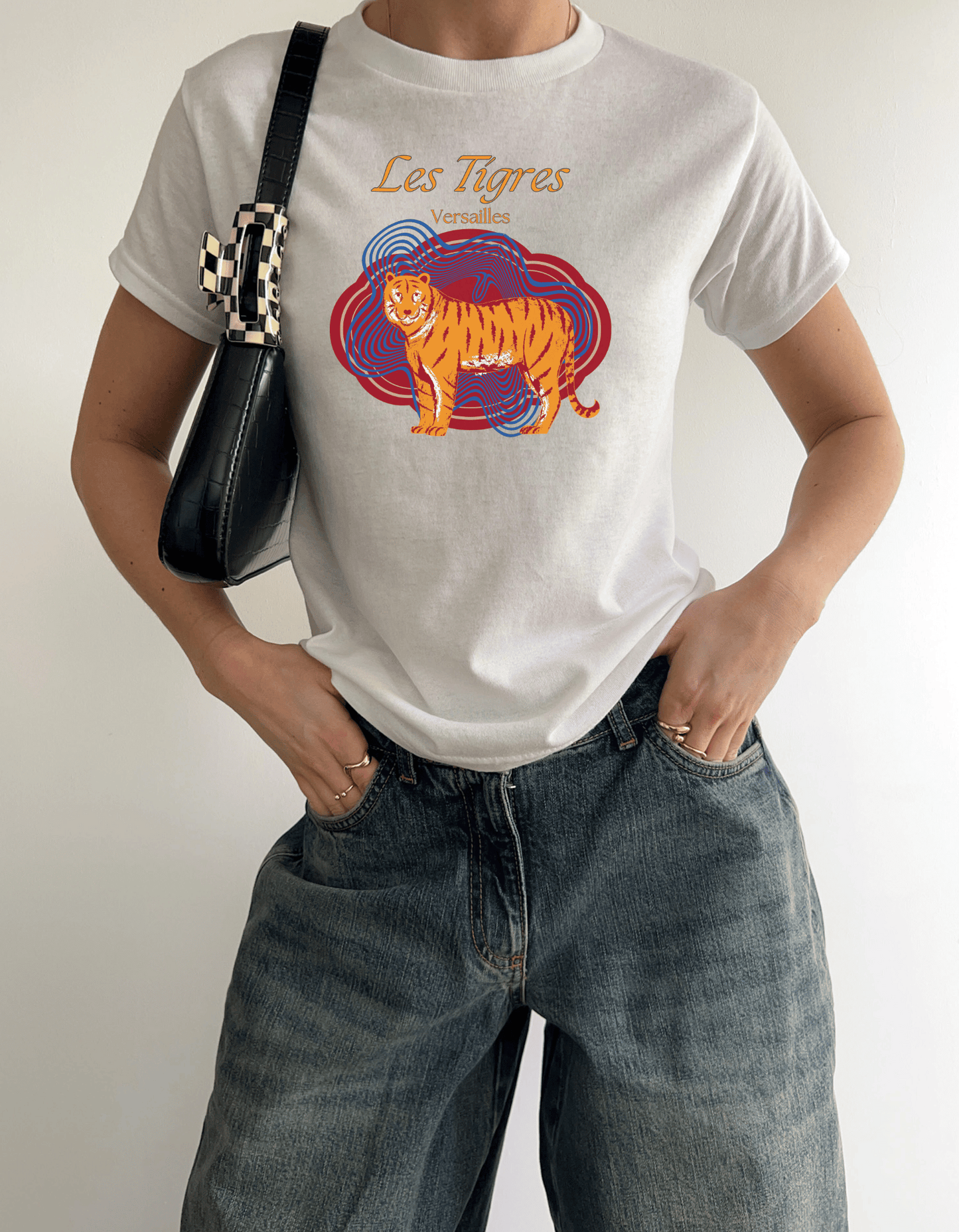 Les Tigres 90s Baby Tee