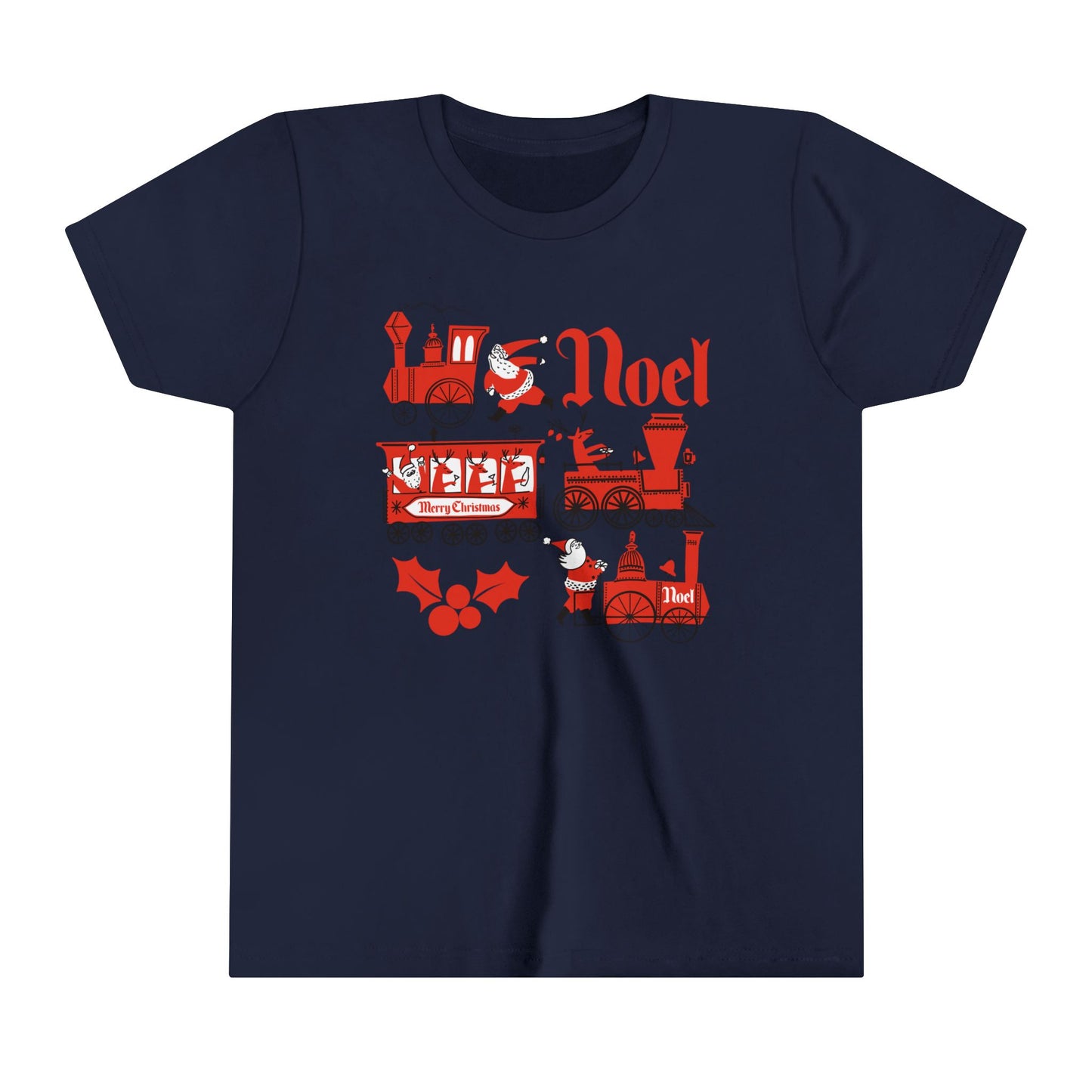 Noel Trains Youth Tee