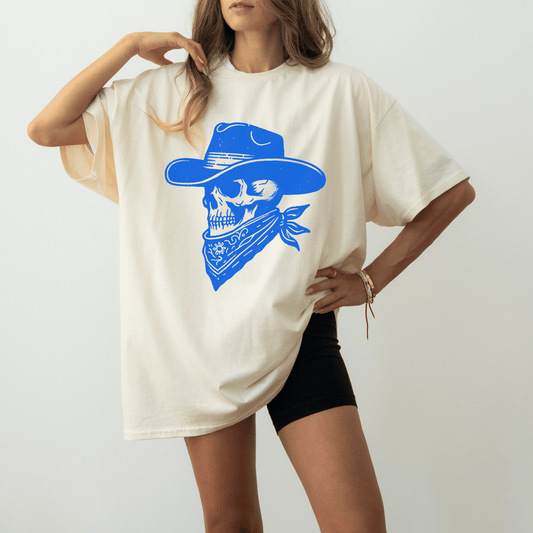 Wild West Skeleton Tee