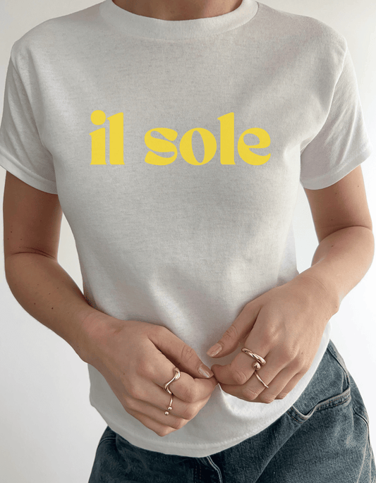 il sole 90s Baby Tee